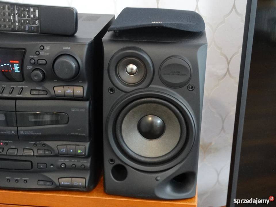 Mocna wieża JVC CAS200 pil kolumny WYSYŁKA