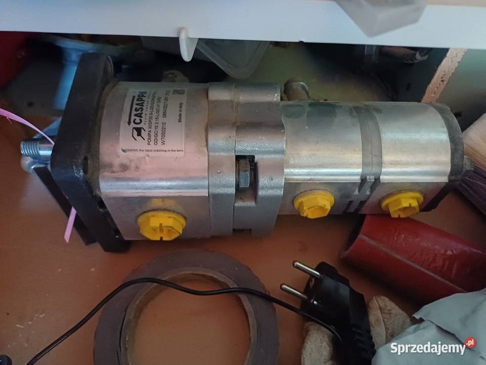 Nowa Pompa Hydrauliczna Dwusekcyjna Casappa Maszyny rolnicze Bełchatów sprzedam