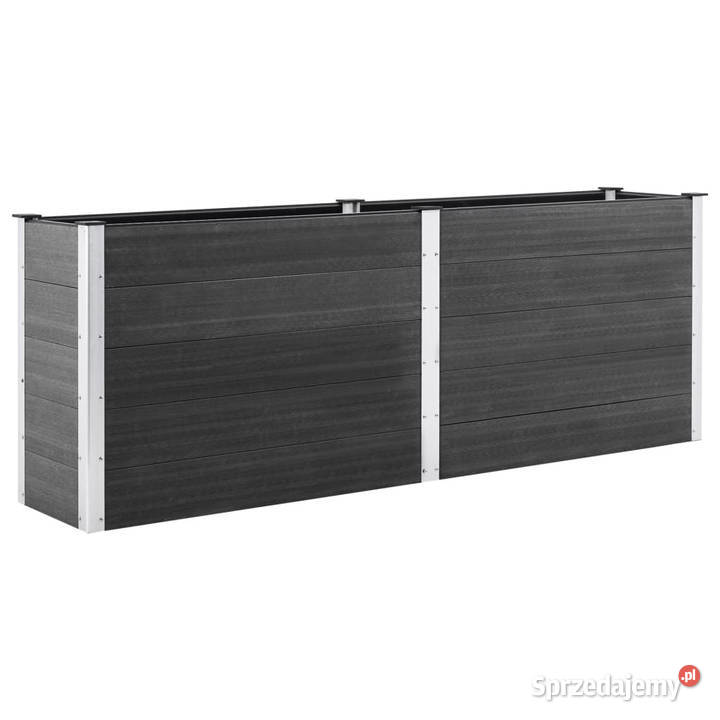 Podwyższona donica ogrodowa 250 x 100 x 91 WPC Warszawa