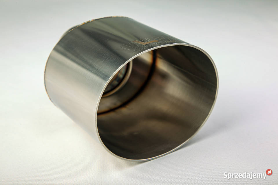 Końcówka wydechu tłumika owalna owal stal Części