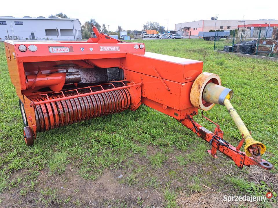 Prasa kostkująca do słomy siana Sipma Z2241 małopolskie