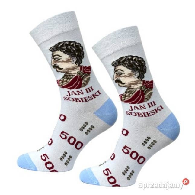 Śmieszne skarpetki Skarpety historyka Jan III