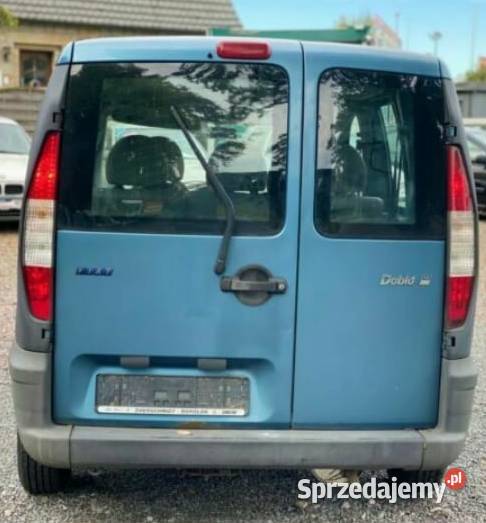 Fiat Doblo niebieski Florynka sprzedam