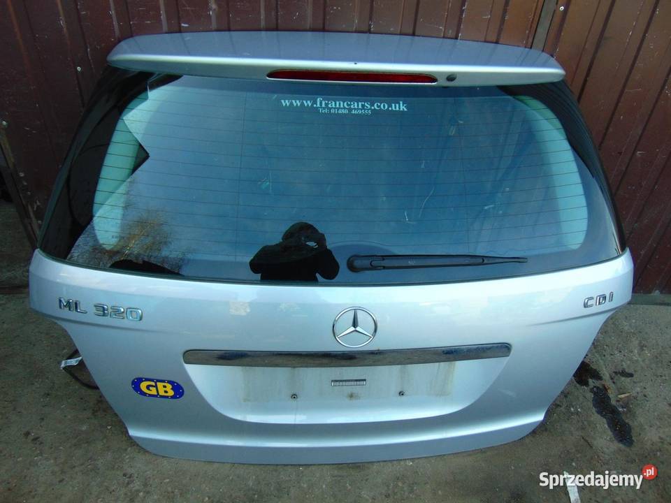 KLAPA TYLNA SZYBA C775 MERCEDES ML W164 wielkopolskie