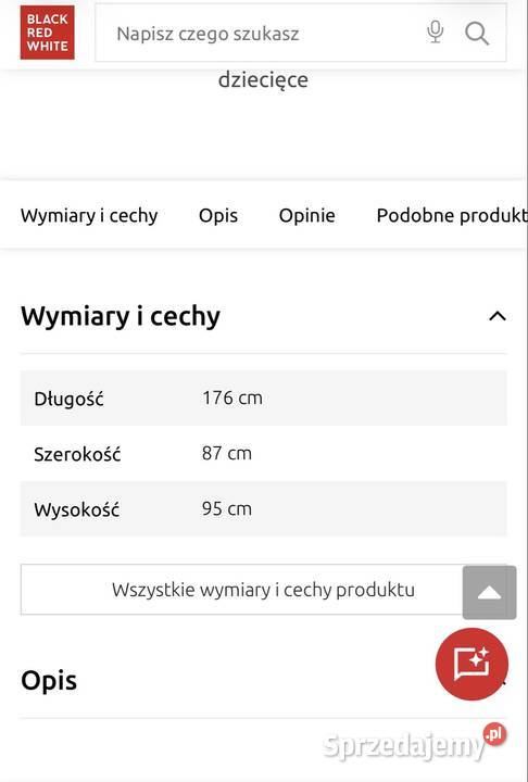 Sprzedam białe łóżeczko dziecięce KOMPAKT 3w1 z lubuskie Żary