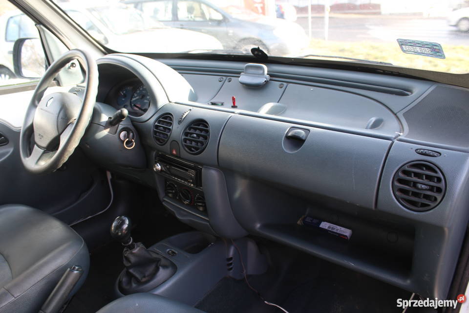 Renault Kangoo 19 D 64 2001r 3 300 drzwi odsuwane śląskie Radlin