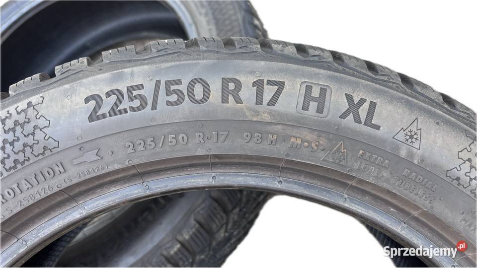 Opony Continental 22550R17 H XL WinterContact