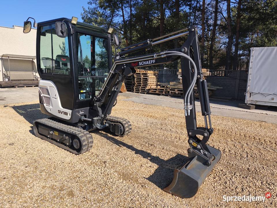 Yanmar SV18 Schaeff SV18 Minikoparka 39 mth