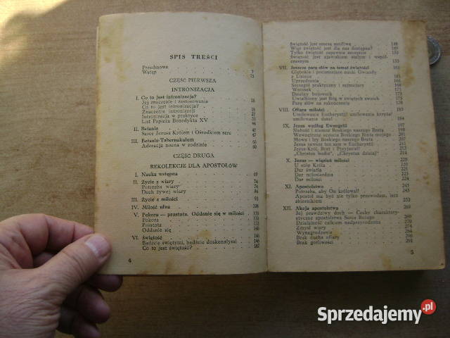 Starocie z PRL Dewocjonalia Ojciec Mateo z 1946 Gdynia sprzedam