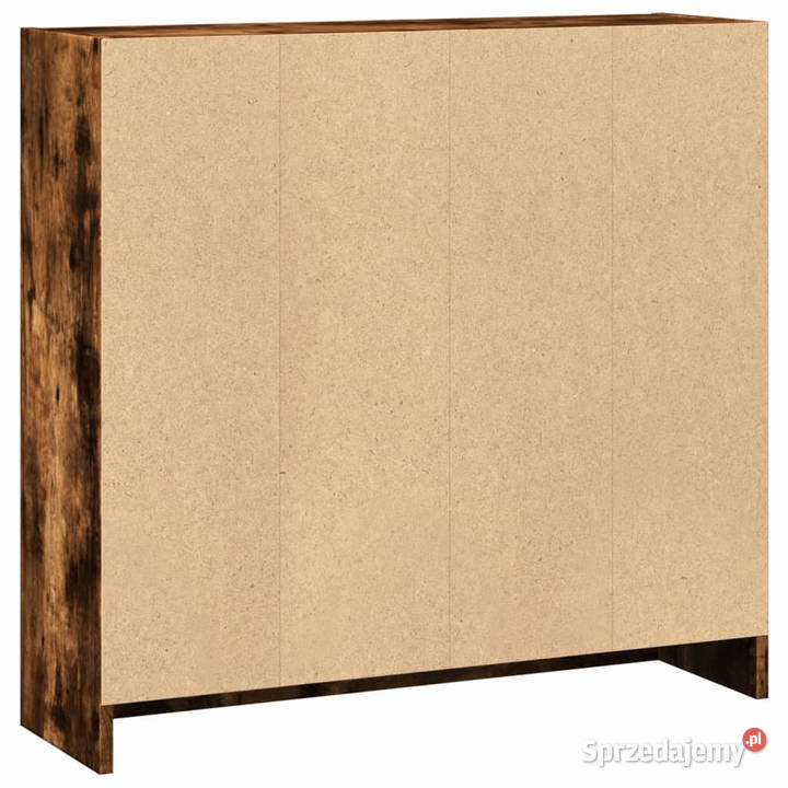 Regał przydymiony dąb 80x24x76 materiał Warszawa