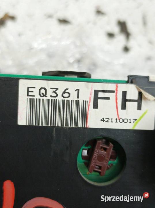 LICZNIK EQ361FH 42110017 T30 25 B Nissan XTrail