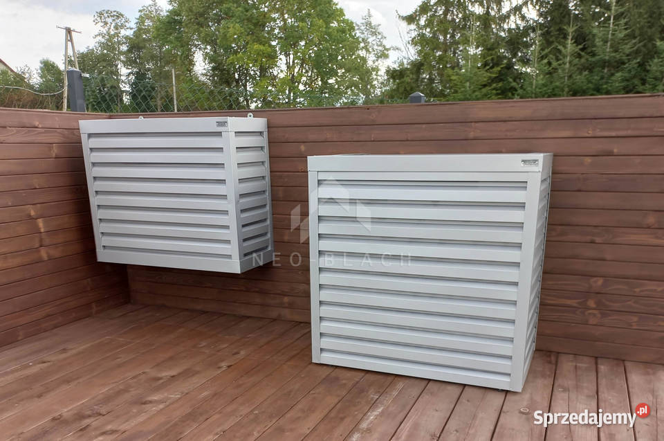 Osłona klimatyzatora pompy ciepła 70x40x130 Klimatyzatory zachodniopomorskie Szczecinek sprzedam