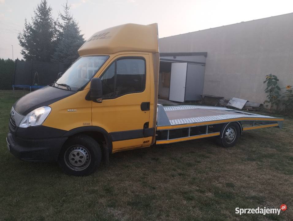 Iveco 35s11 auto laweta sprzedam zamienię Napęd tylna oś lubelskie Rakowiska