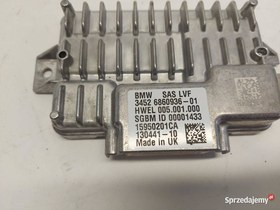BMW i3 i01 REX Moduł sterownik SAS 6860936 Komputery
