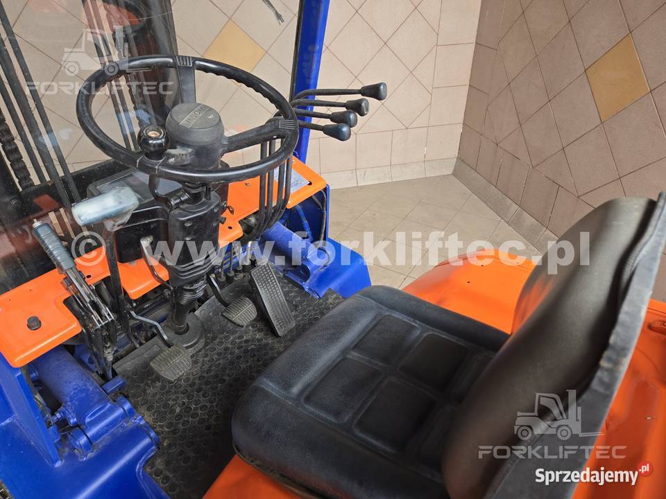 Wózek widłowy TOYOTA 5FD30 Pozycjoner Przesuw regulowane widły Lędziny
