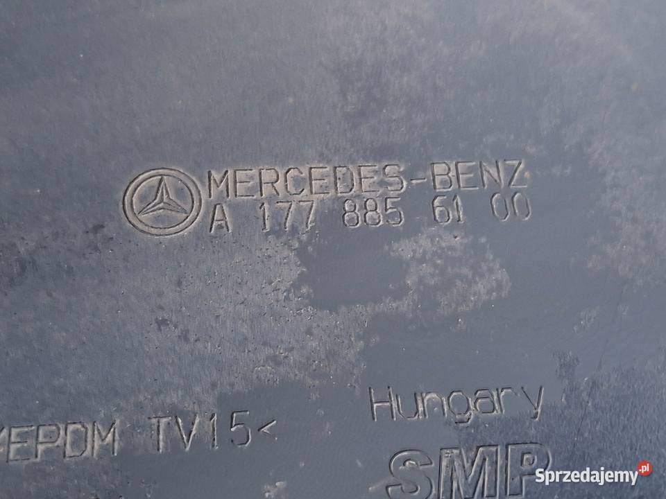 MERCEDES AKLASA W177 AMG ZDERZAK PRZÓD PRZEDNI Bieleń