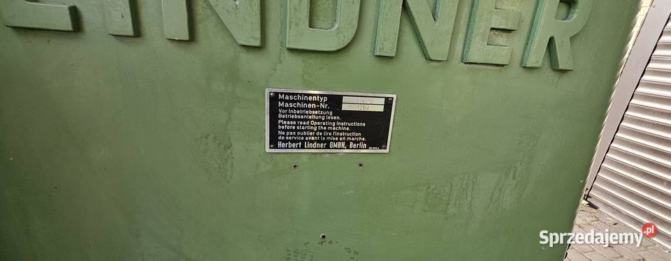 Wiertarka współrzędnościowa LINDNER LB 141 D Produkcja