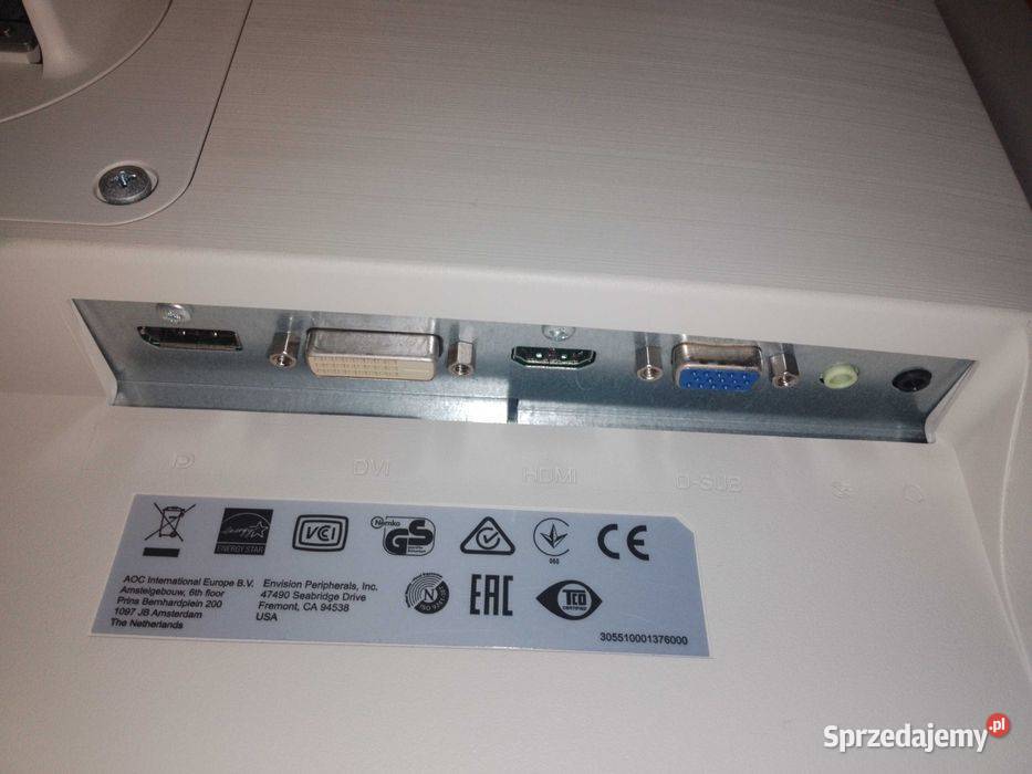 Sprzedam monitor AOC Łódź