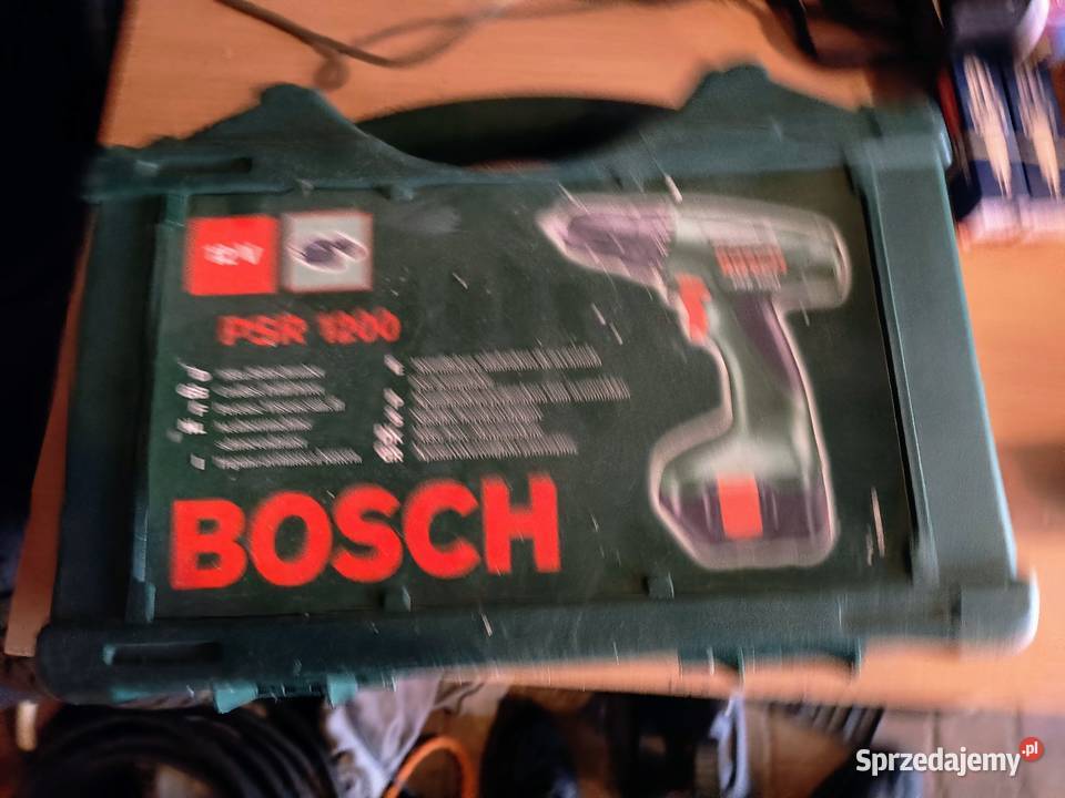 Wkrętarka akumulatorowa Bosch PSR 1200 śląskie