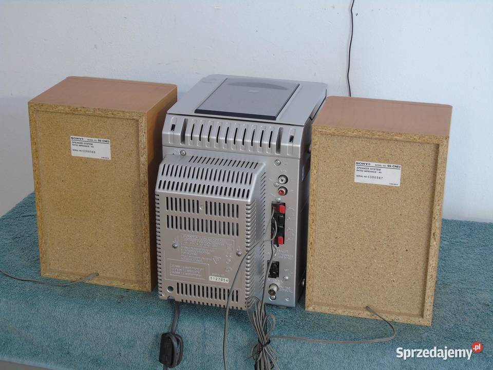 Wieża Sony kolumny radio ładna DOSTAWA Jasło