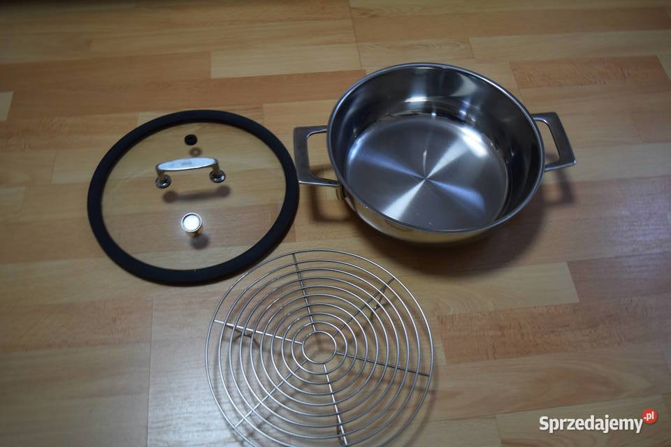 GARNEK ROSLE NA PARZE Z POKRYWĄ I TERMOMETREM Olsztyn