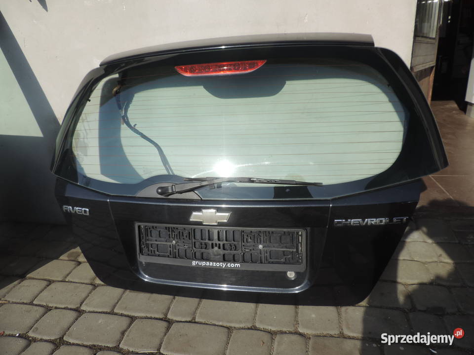 TYLNA KLAPA CHEVROLET AVEO T250 3D HB Nowy Sącz
