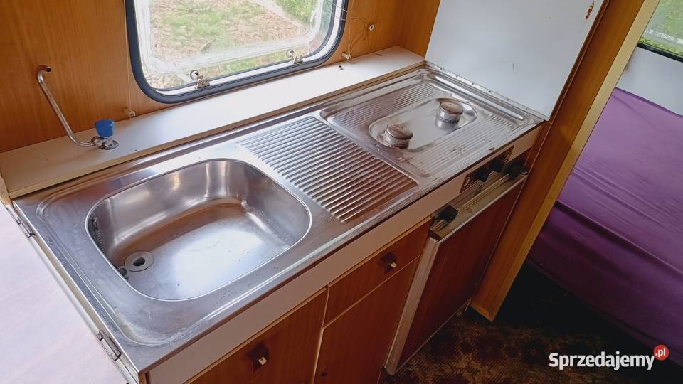 przyczepa kempingowa campingowa kemping DOMEK Międzybrodzie Bialskie