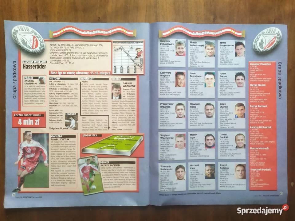 Skarb kibica I II liga polska wiosna 2002