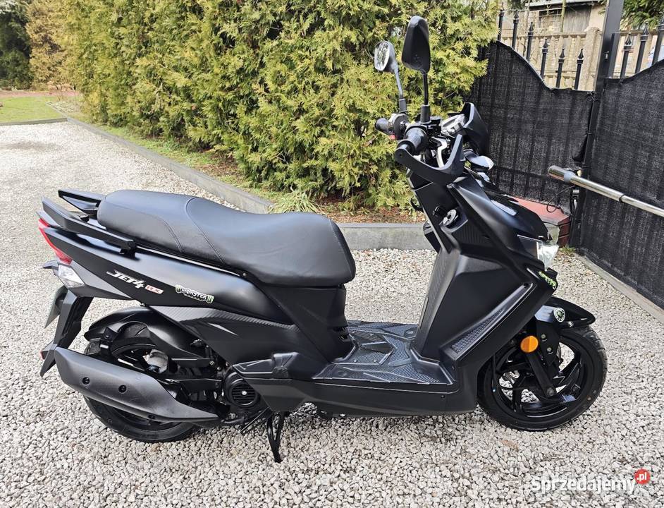 Skuter Sym Jet 4 RX 2021r 2600 FULL LED Wtrysk nieuszkodzony Łask