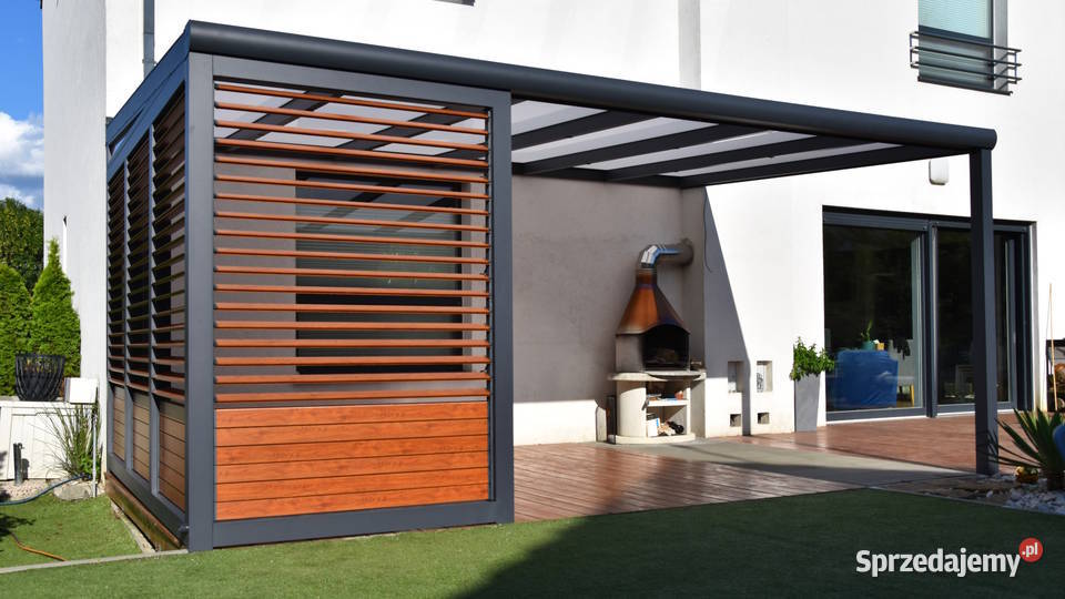 Ogróz zimowy zadaszenie tarasu ze szkła Pokrycia dachowe Toruń