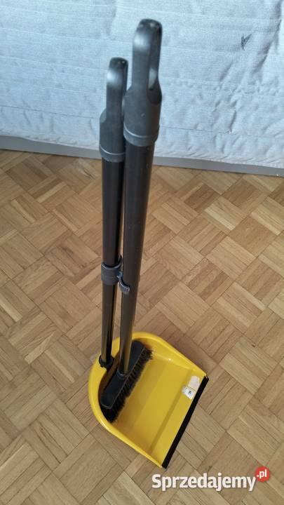 Szczotka zmiotka z szufelką na długim kijku mazowieckie