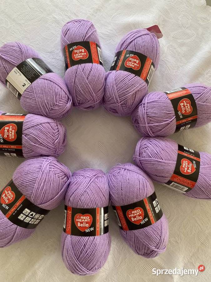 Włóczka Red Heart Bella fioletowa Szczecin