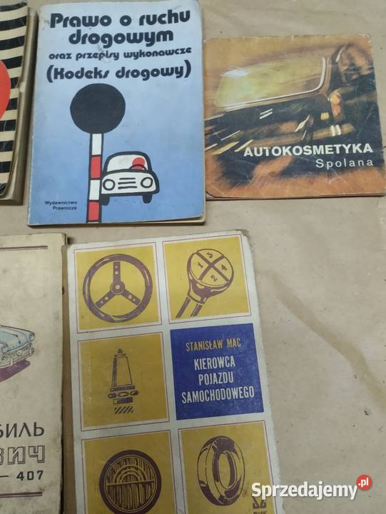Książki samochodowe Pozostałe Ostrowiec Świętokrzyski