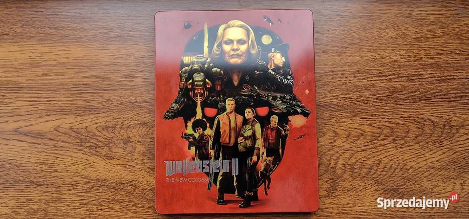 Wolfenstein 2 4 steelbook G2 Unikat Okazja podlaskie Sztabin