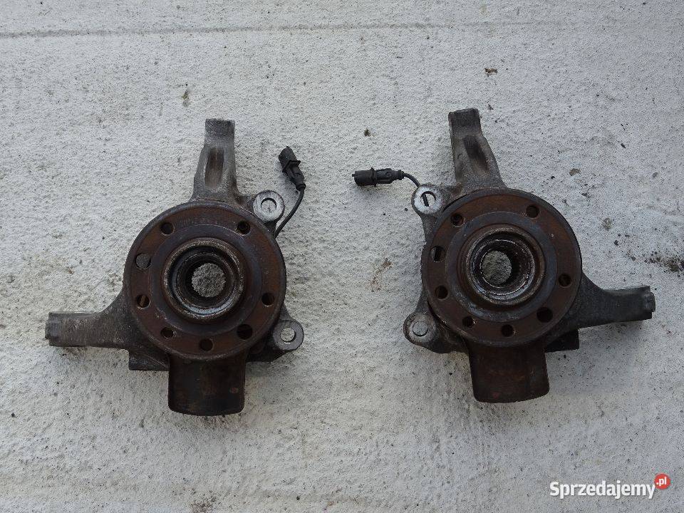 zwrotnica kompletna prawa lewa zawieszenie przód Parcice