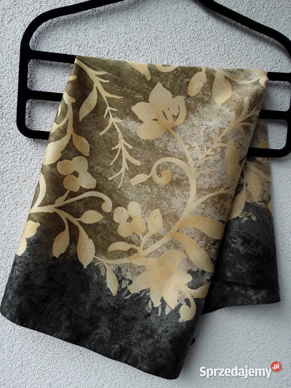 Chusta 100poliester motywy kwiatoweakantowe mazowieckie Warszawa