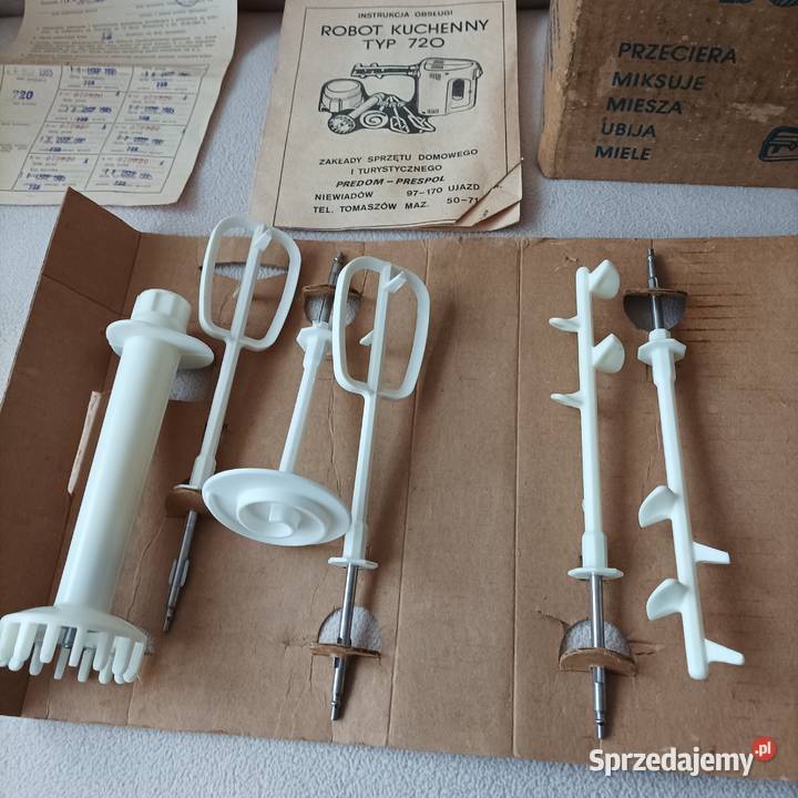 Polski mikser robot kuchenny Predom typ 720 z
