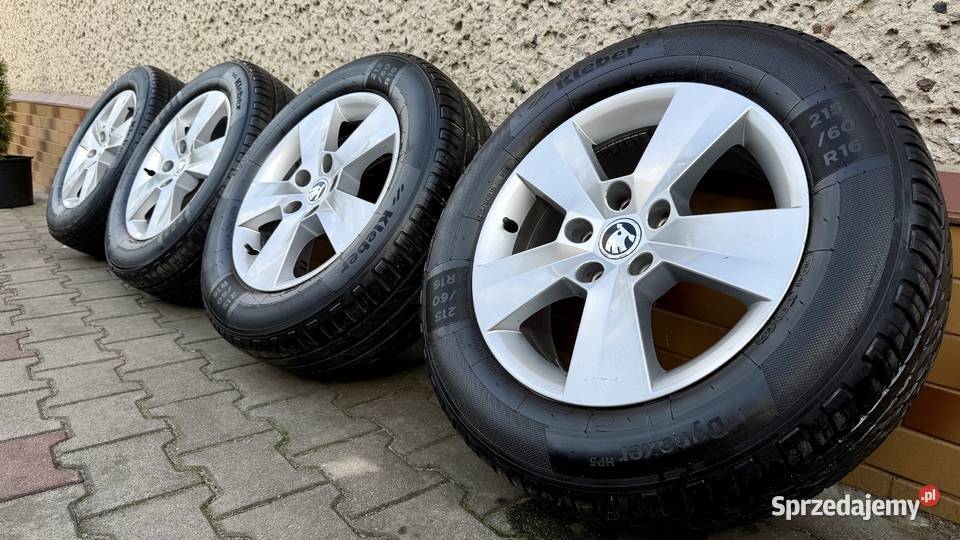 4x Koła Felgi Opony Letnie 16 Skoda Seat Vw Audi Lubiąż