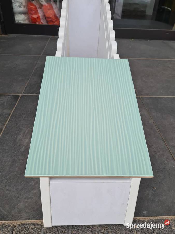 GLAZURA PŁYTKA ŚCIENNA SALERNA GREEN POŁYSK Dom i Ogród Opoczno