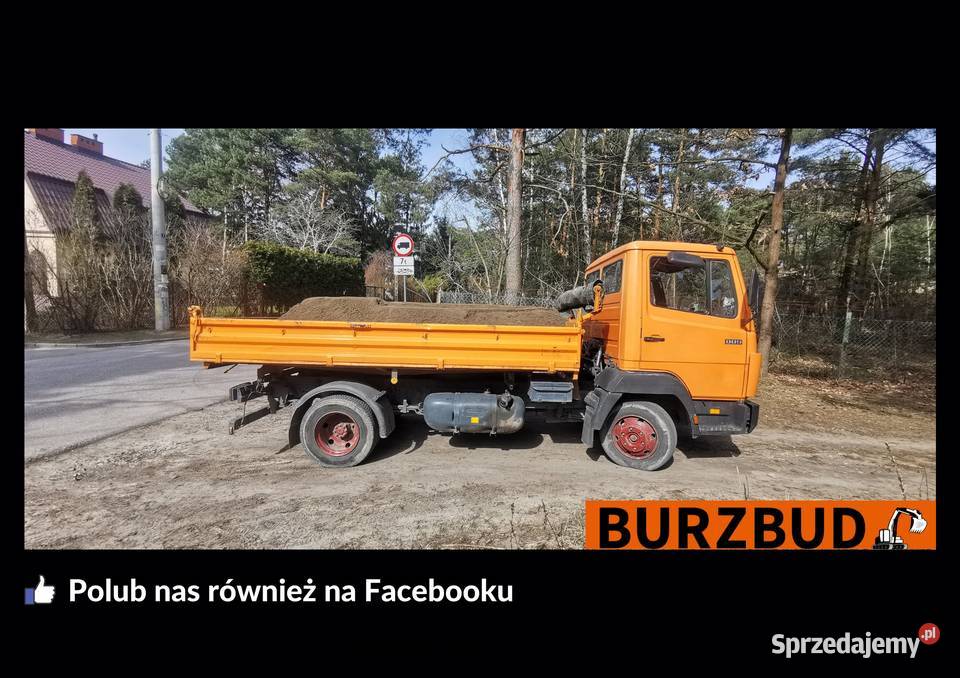 Piach piasek rzeczny płukany do miksokreta mazowieckie Warszawa