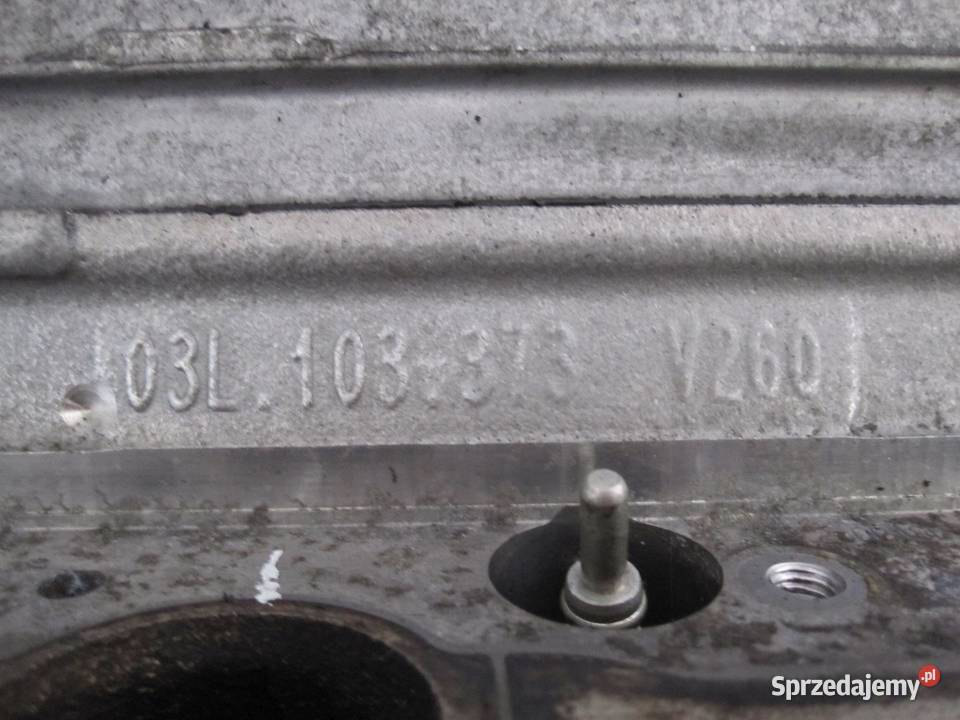 VW AUDI SEAT SKODA 16 TDI CAY 105 głowica