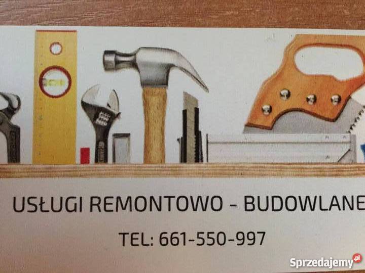 usługi remontowo budowlanie wykończeniówka Remont i budowa Rypin
