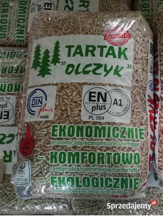 Tani Pellet Tartak Olczyk Certyfikat Hermes Opał Końskie