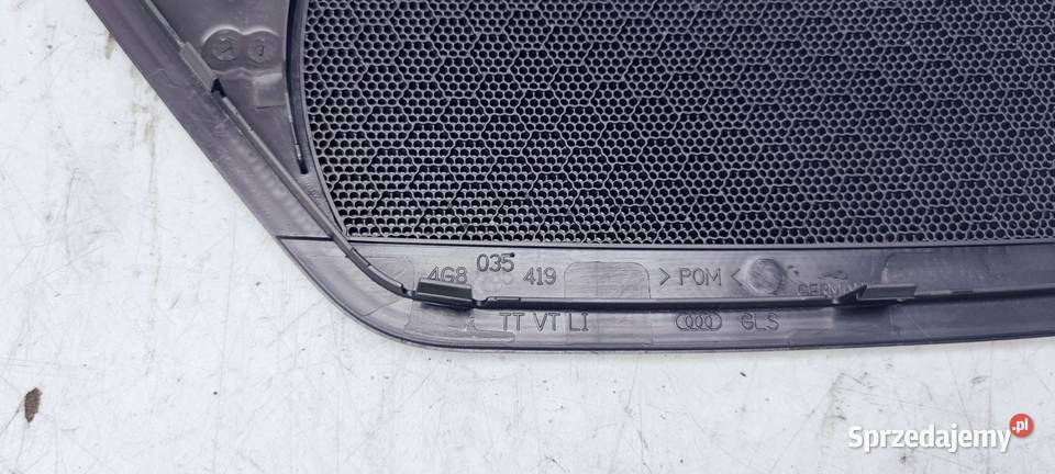 MASKOWNICA GŁOŚNIKA AUDI A7 LEWY PRZÓD 4G8035419 śląskie Przystajń