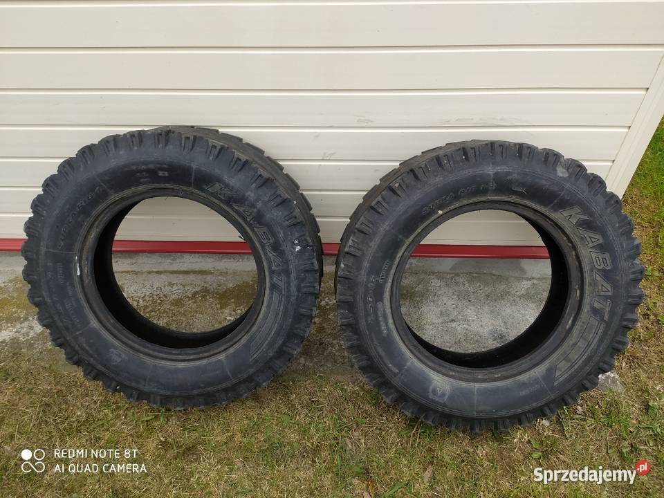Opony rolnicze 750x16 szerokie zdrowe brak małopolskie sprzedam