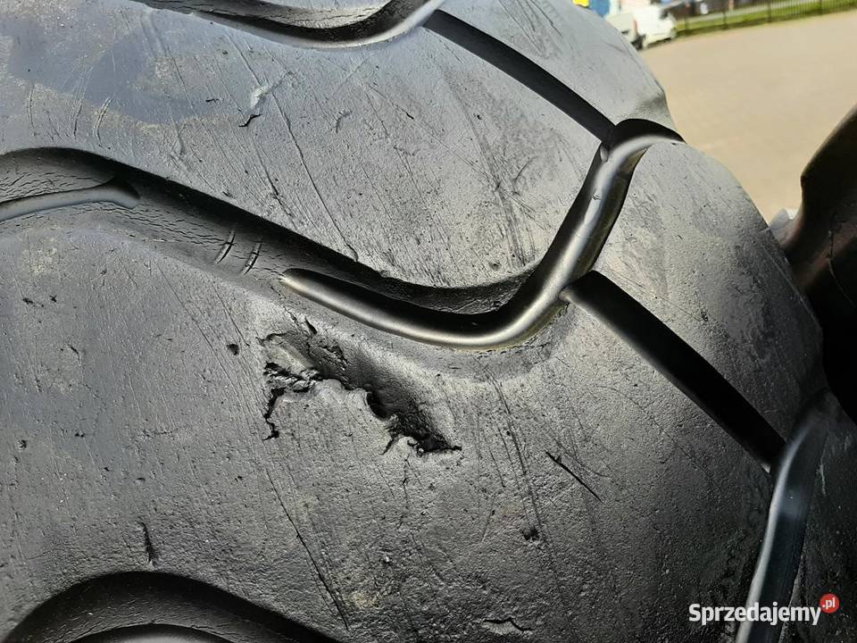 2x Opona używana przemysłowa 265R25 MICHELIN podlaskie Zaścianki sprzedam
