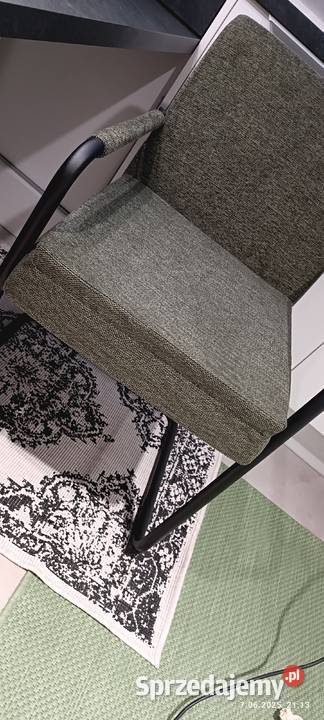 Krzesło ESPE oliwkowyczarny 2 Szczecin sprzedam