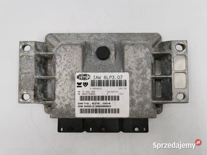 Sterownik Silnika Peugeot 807 22 16v 9650743880 komputery Wyszków