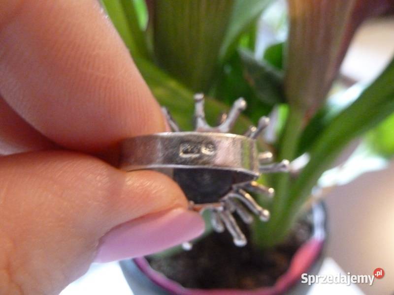 pierścionek srebrny jeżyk mazowieckie Radom