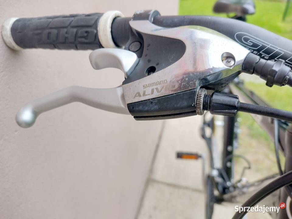 rower GHOST ALU 28 amortyzator osprzęt ALIVIO